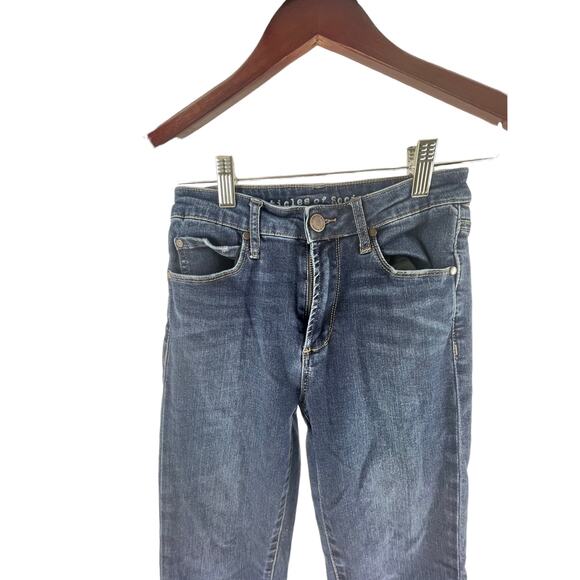 Articles of Society Dark Wash Blue Denim Skinny Jeans Women's Size 24 - Picture 3 of 8